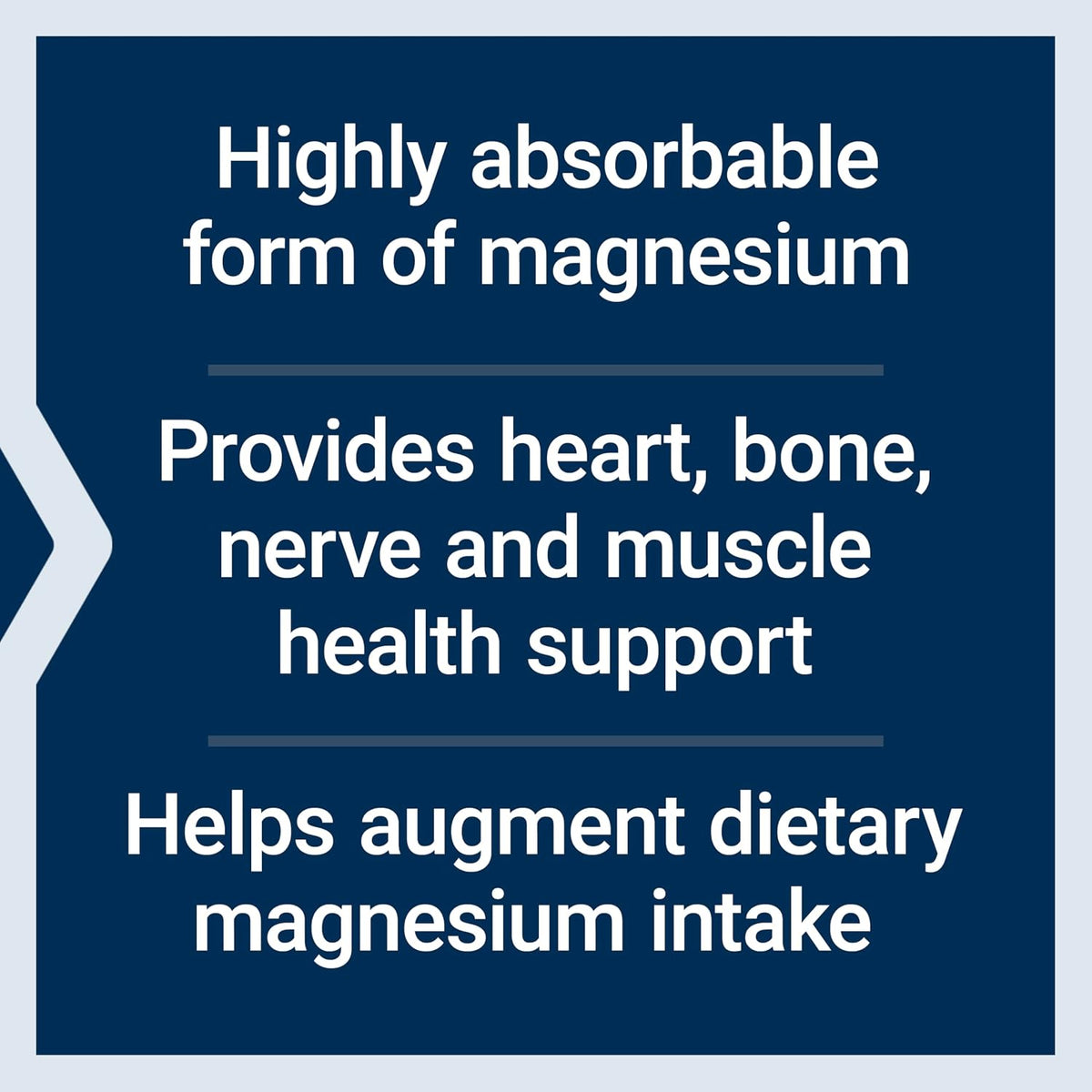 Life Extension 90 count magnesium glycinate bottle
