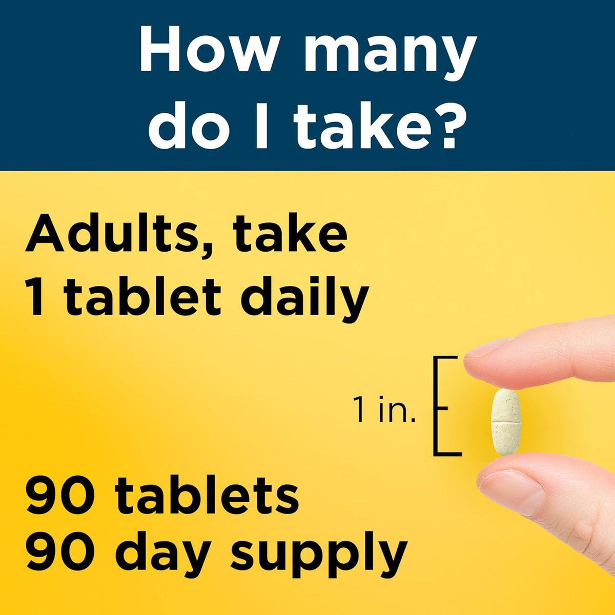 Nature Made Multivitamin for Him 90 tablets packaging