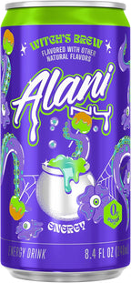 Zero sugar Alani Nu WITCHES BREW mini cans