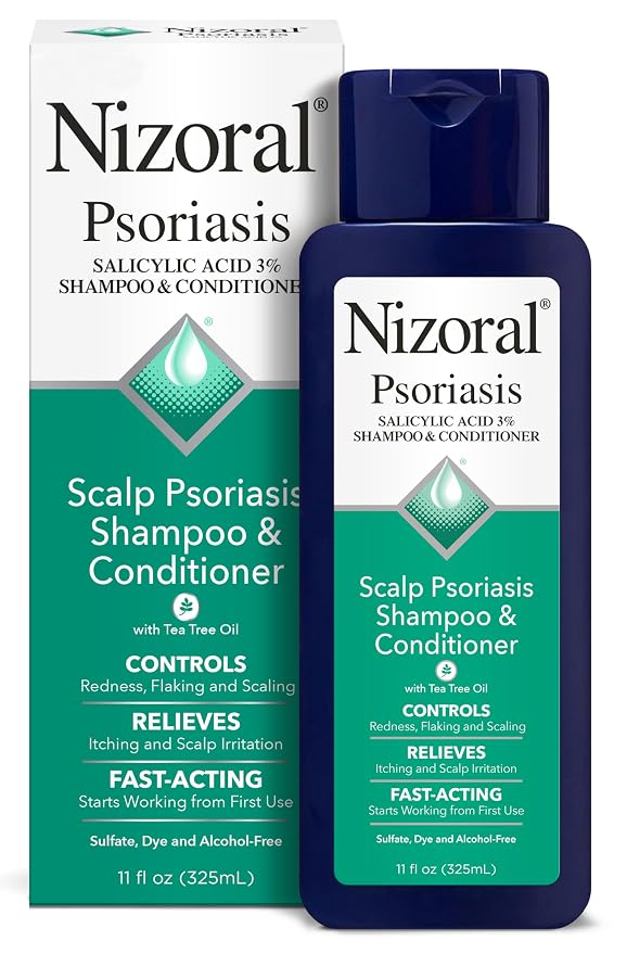 Nizoral Psoriasis Shampoo and Conditioner 11 oz bottle