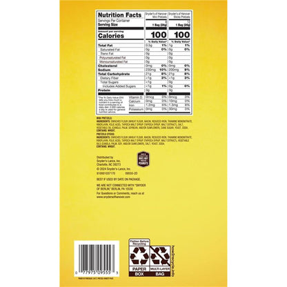 Snyder's of Hanover crunchy pretzel snack box