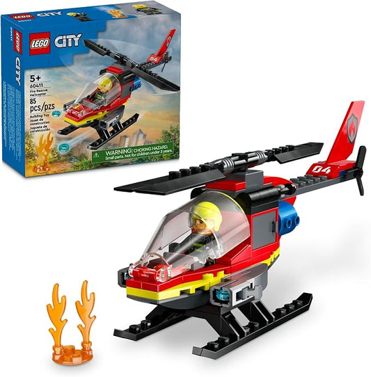 LEGO City Fire Rescue Helicopter 60411 building set