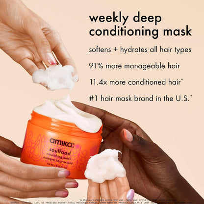 amika Soulfood moisturizing hair treatment