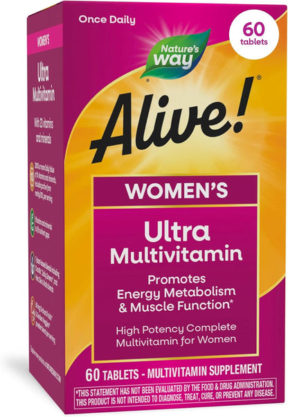 Nature's Way women's high potency multivitamin supplement