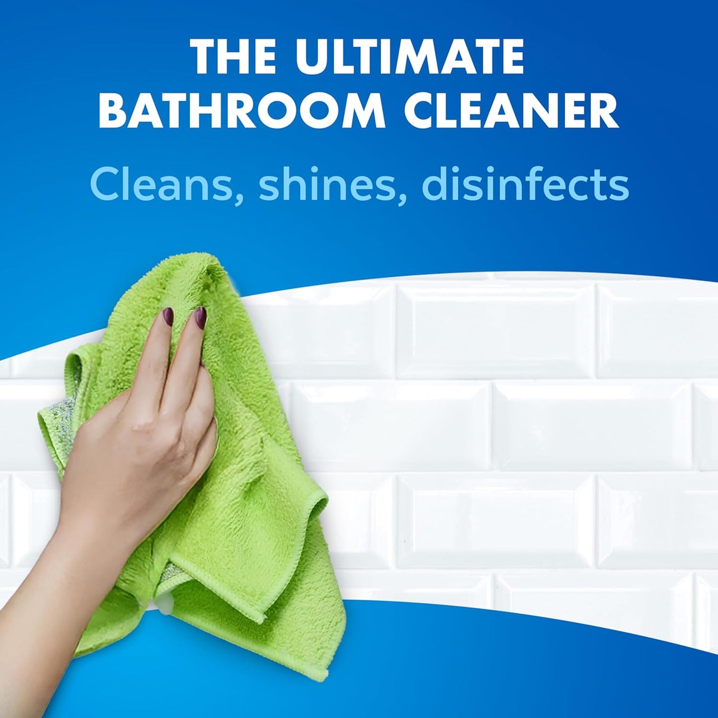 Multipurpose Bathroom Cleaner Spray for Showers and Sinks