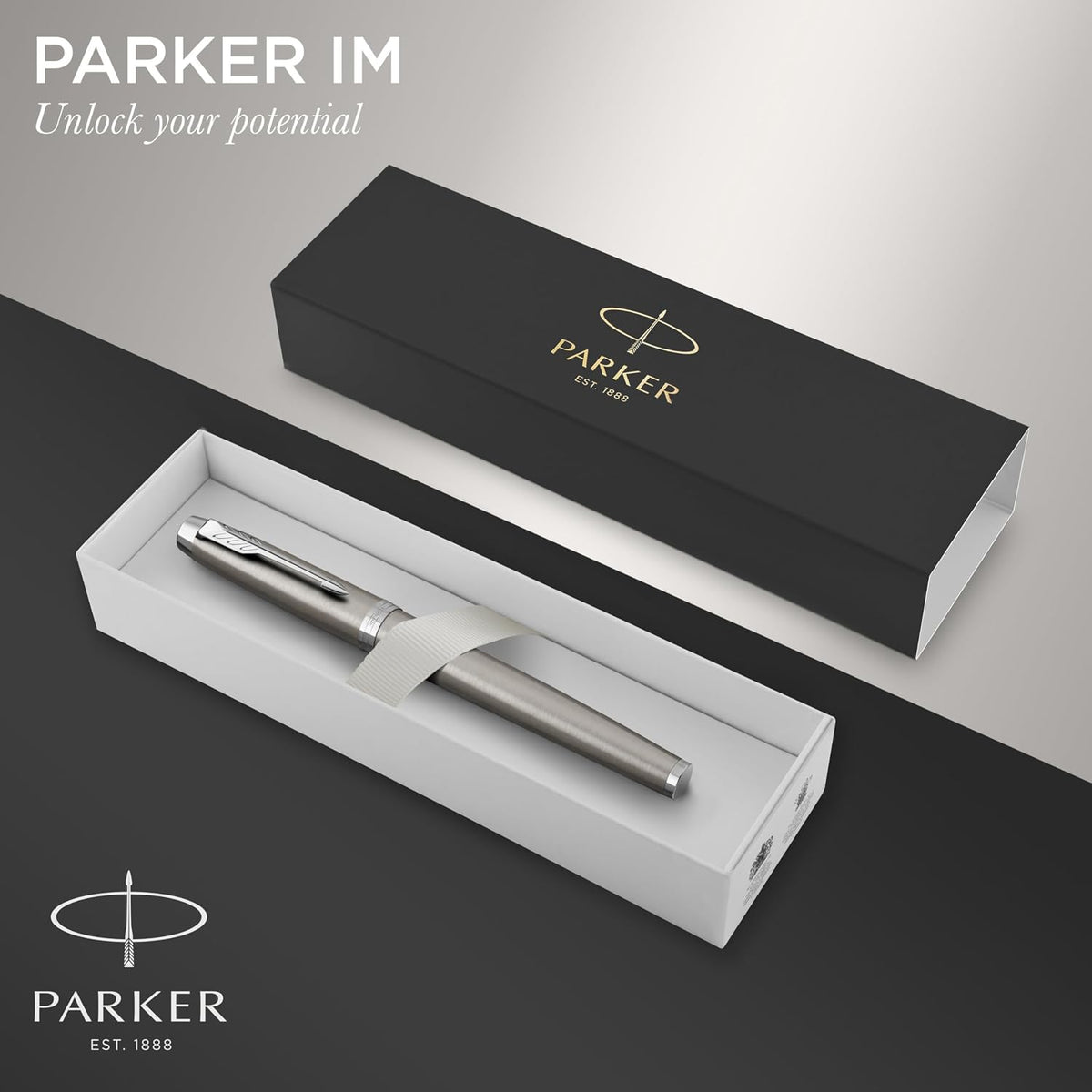 Matte black Parker fountain pen for work