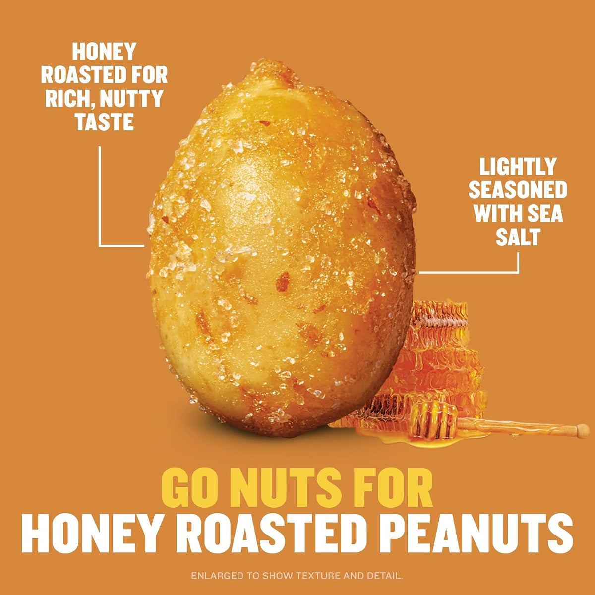Kosher honey roasted peanuts pantry snack