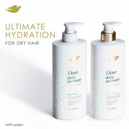 Dove 28 fl oz daily moisture hair care shampoo