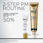 RoC Line Smoothing Eye Cream and night cream packaging