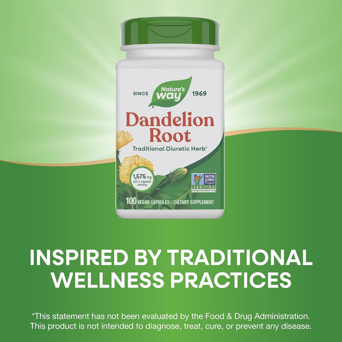 Nature's Way herbal supplement 1575 mg per serving