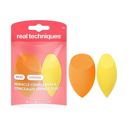 Real Techniques complexion and concealer makeup sponge duo