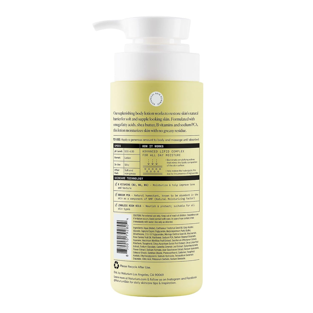 Bio-Lipid Restoring Body Lotion with shea butter