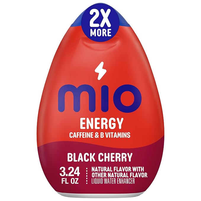 Mio Energy Black Cherry water enhancer bottle