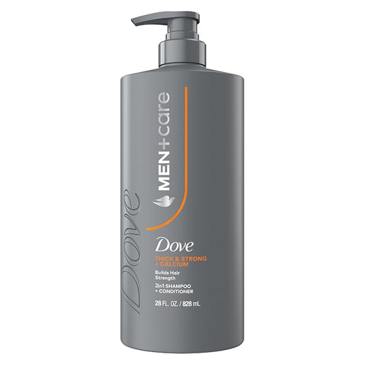 Dove Men+Care Thick + Strong 2-in-1 shampoo and conditioner, 28oz