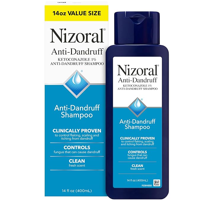 Nizoral anti-dandruff shampoo 14 fl oz bottle