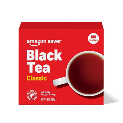 Amazon Saver Classic Black Tea 100 count box