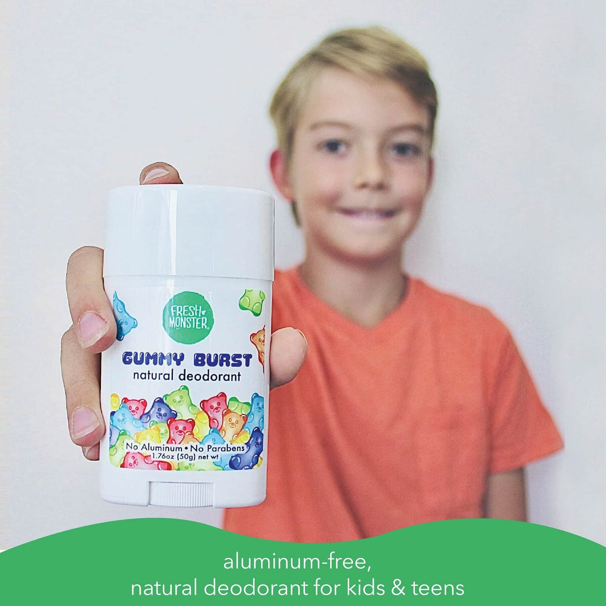 Fresh Monster deodorant with plant-based ingredients