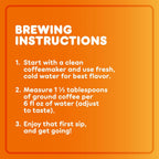 Colombian ground coffee by Dunkin’ for everyday brewing