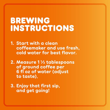 Colombian ground coffee by Dunkin’ for everyday brewing