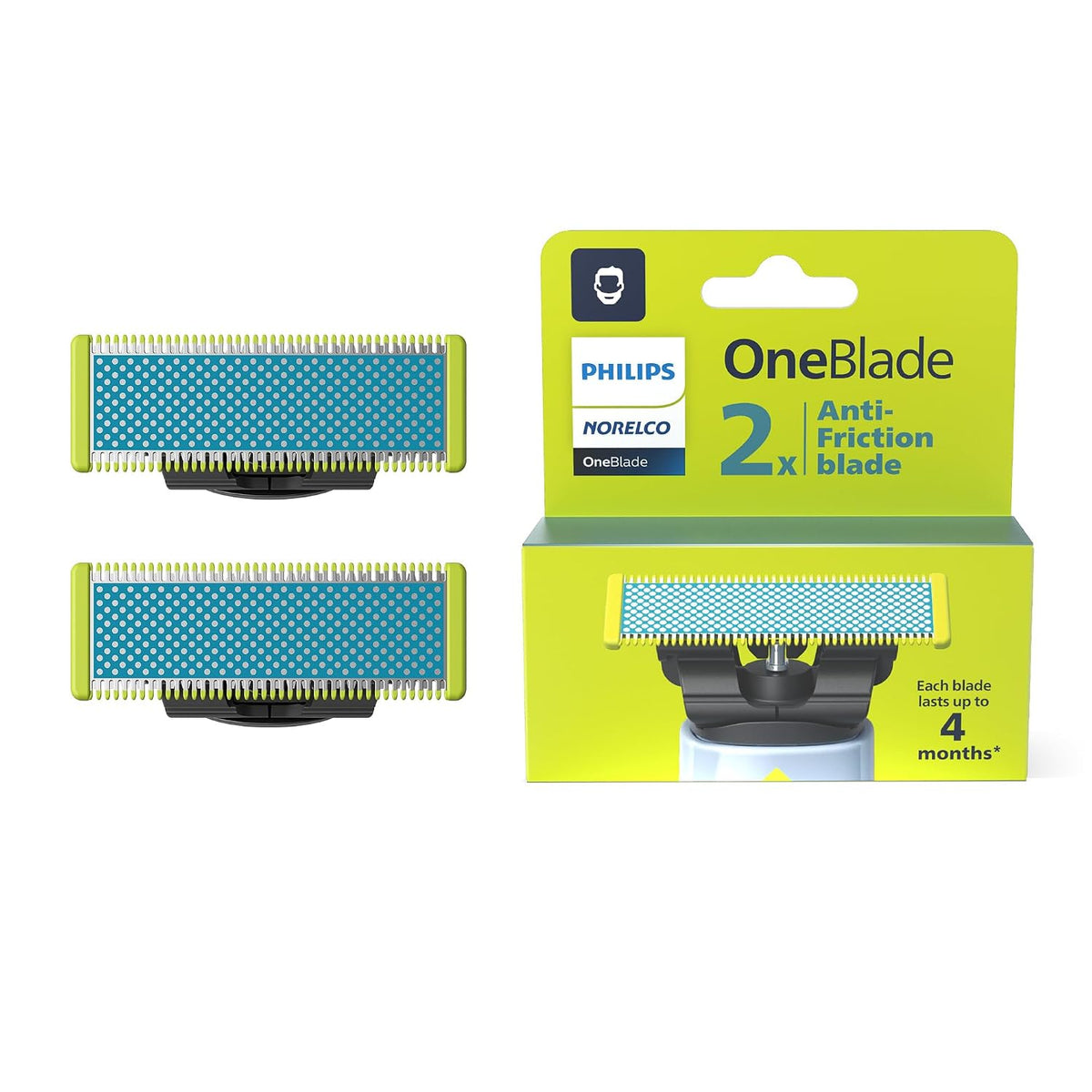Norelco OneBlade replacement blades for men electric shavers