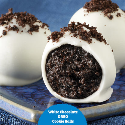 Three packages of OREO cookies