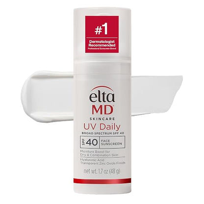 EltaMD UV Daily face sunscreen moisturizer SPF 40 and SPF 50