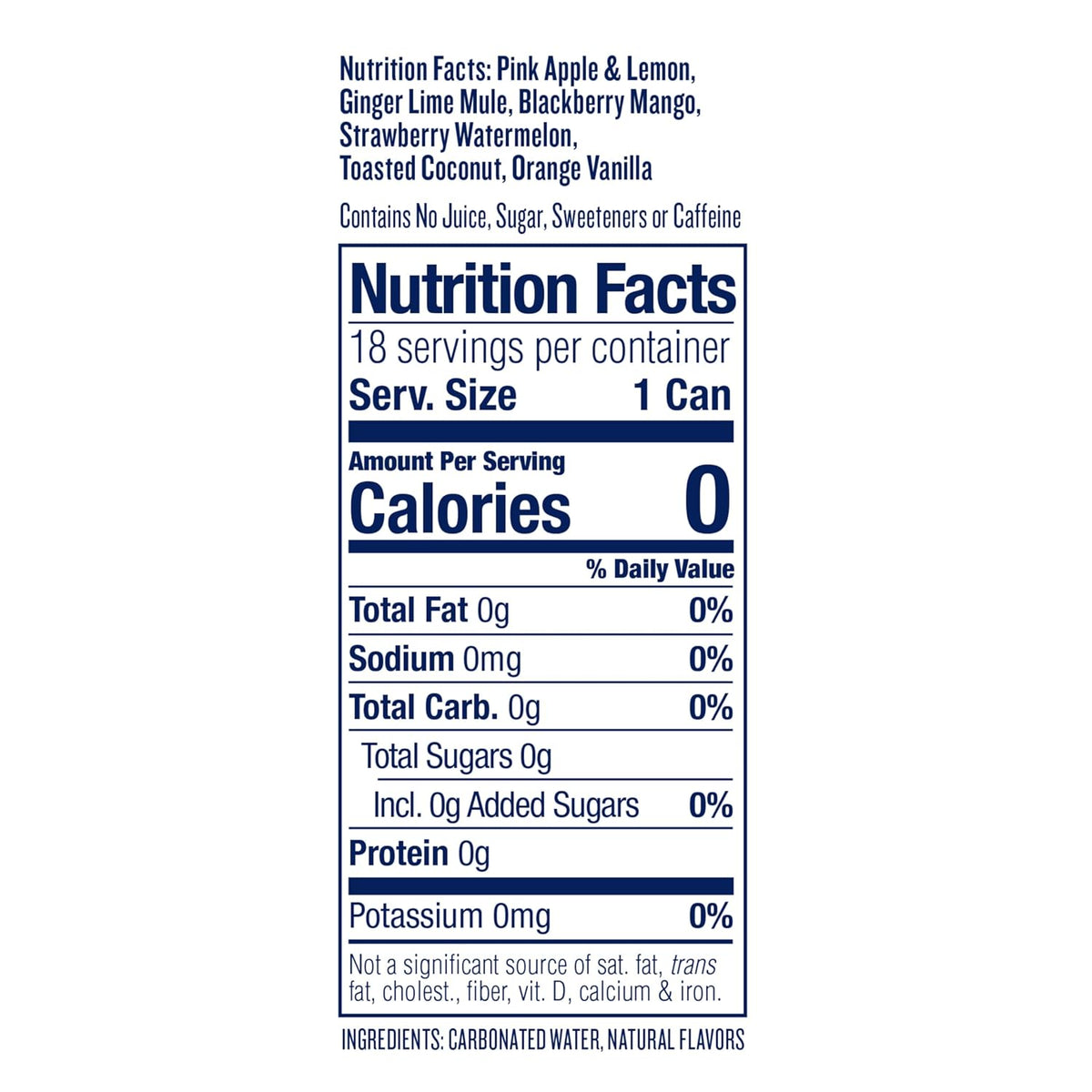 Assorted POLAR Seltzer flavors in 12 fl oz cans