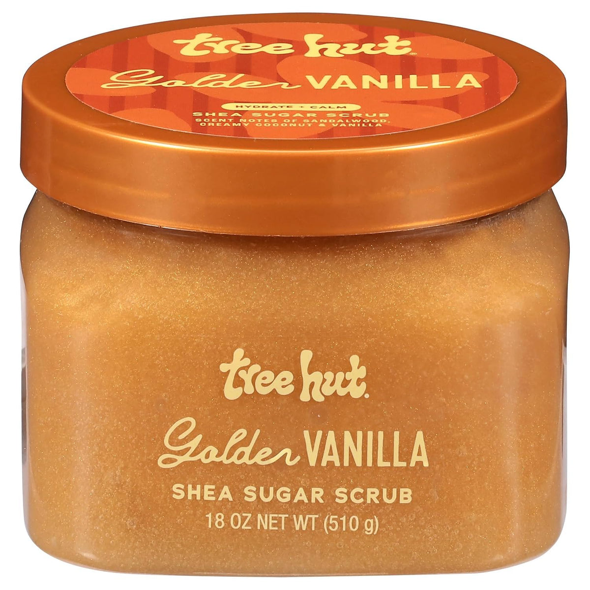 Tree Hut shea sugar body scrub Golden Vanilla