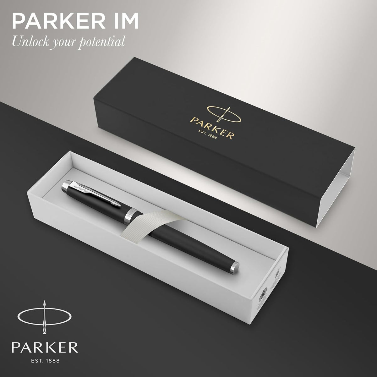 Matte black Parker IM writing pen