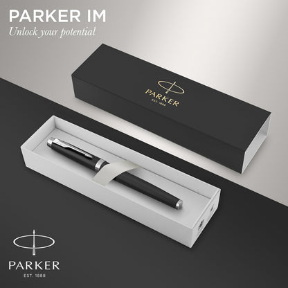 Matte black Parker IM writing pen