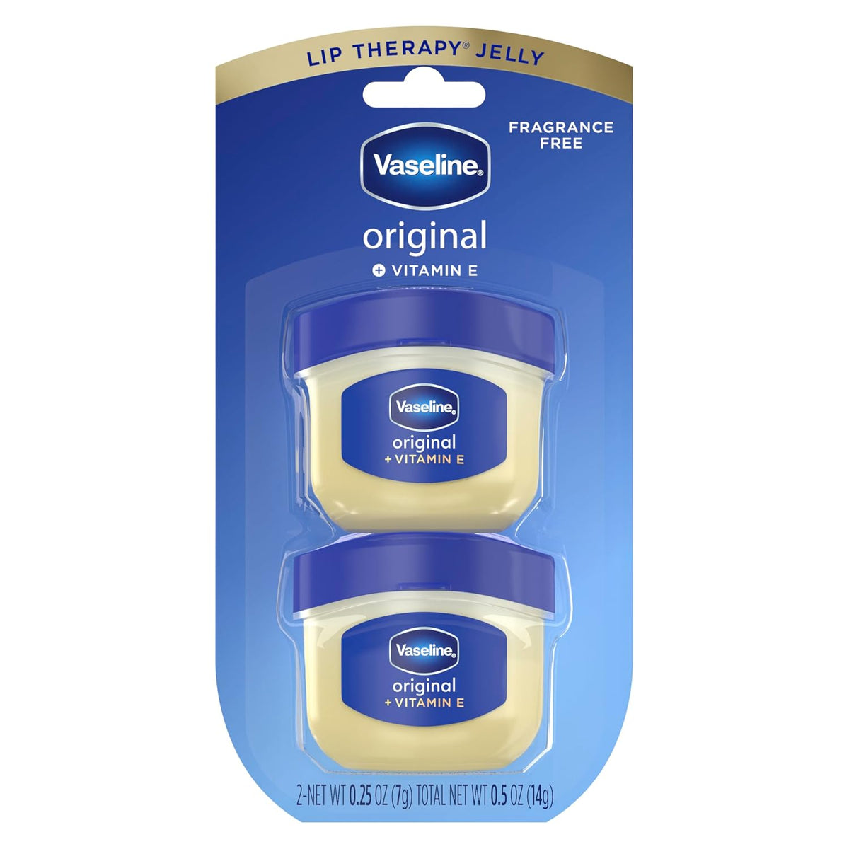 Vaseline Original Mini lip balm for dry lips