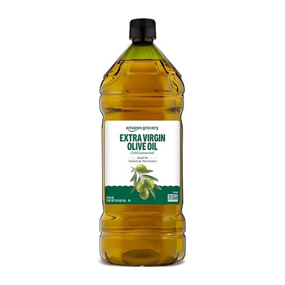 Amazon Fresh extra virgin olive oil 51 oz bottle