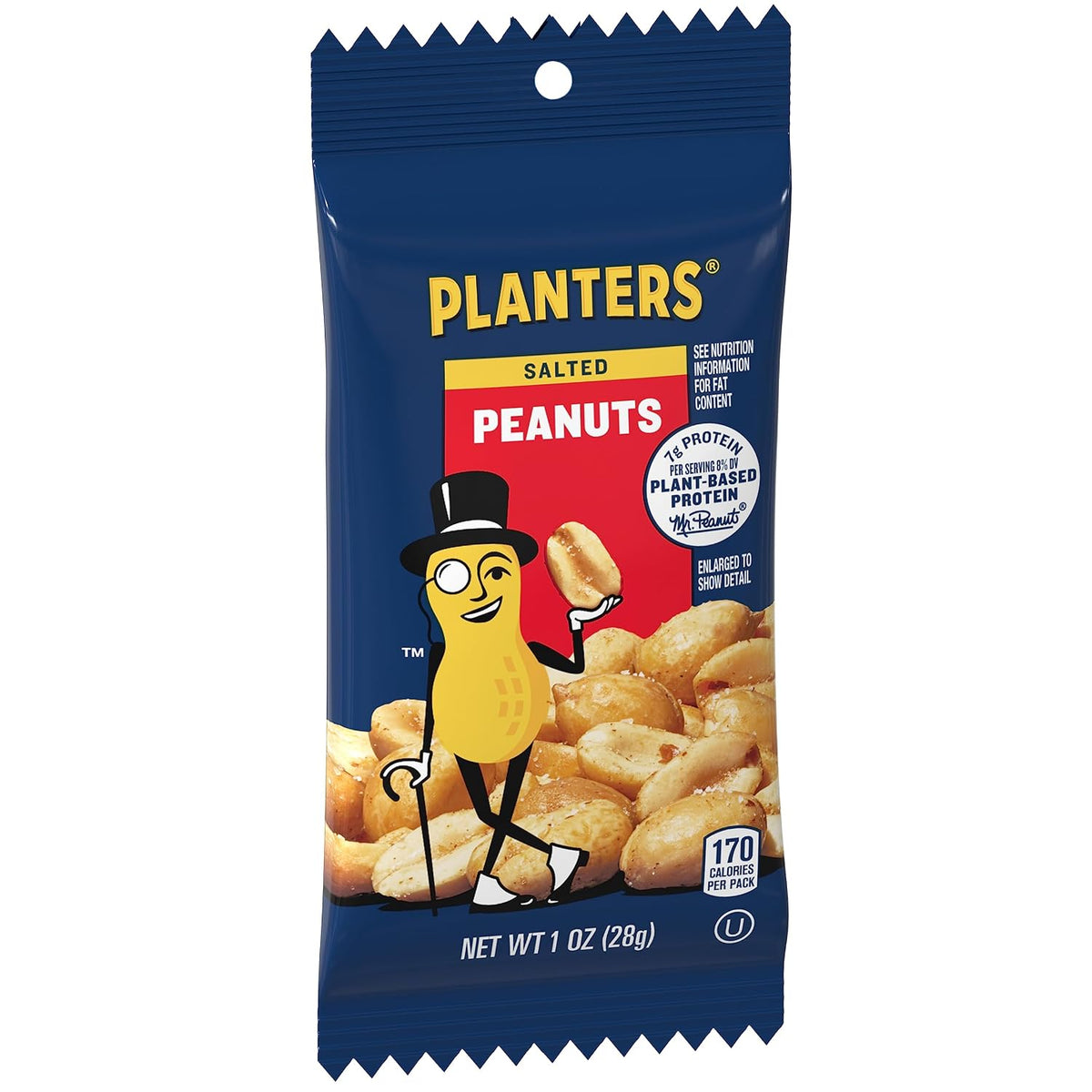 PLANTERS salted peanuts pantry snack multipack