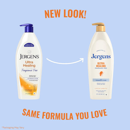 Fragrance free moisturizing lotion by Jergens