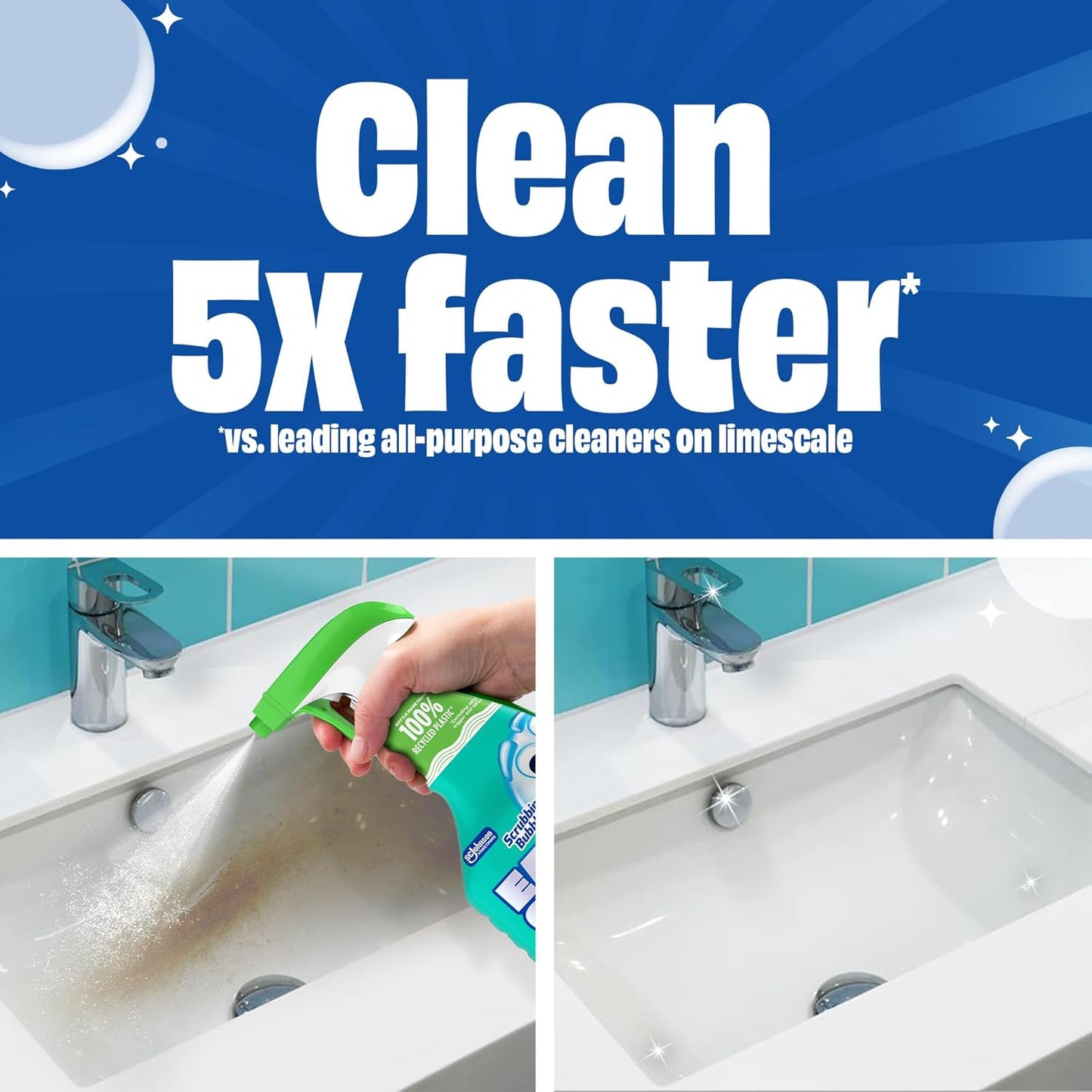 Bathroom Multi-Purpose Cleaner Unisex 32oz Foaming Spray