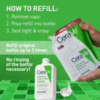 CeraVe fragrance-free hydrating cleanser