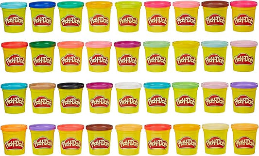 Play-Doh 36-pack assorted color modeling compound cans