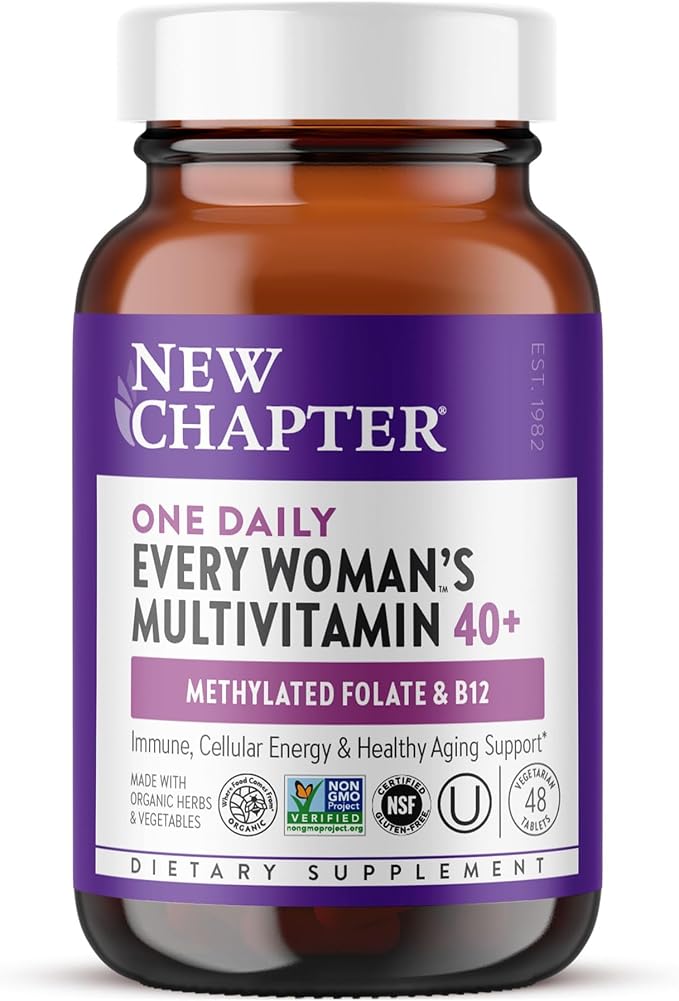 New Chapter Every Woman's One Daily 40+ multivitamin bottle