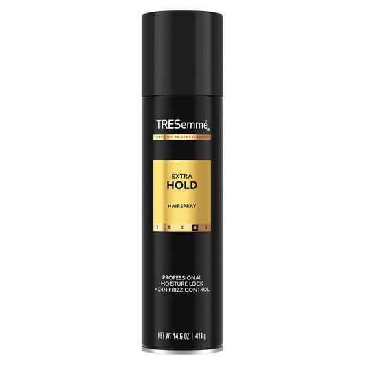 TRESemmé extra hold hair spray for frizz control