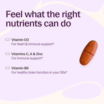 New Chapter Every Woman's 55+ supplement packaging