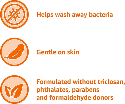 Paraben-free pH balanced liquid hand soap refill