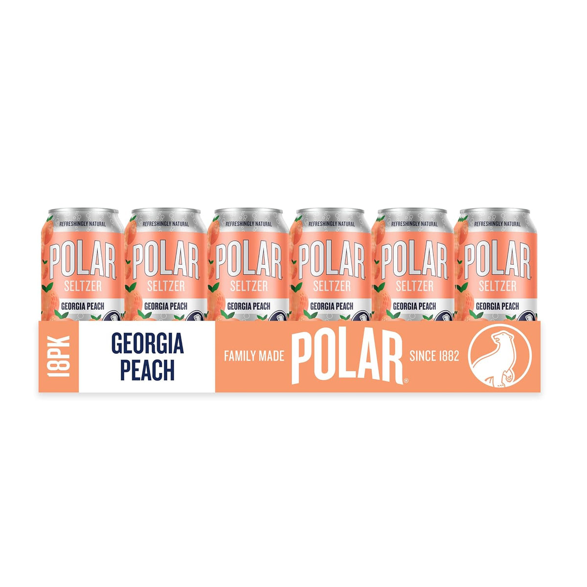 POLAR seltzer water in 12 fl oz cans