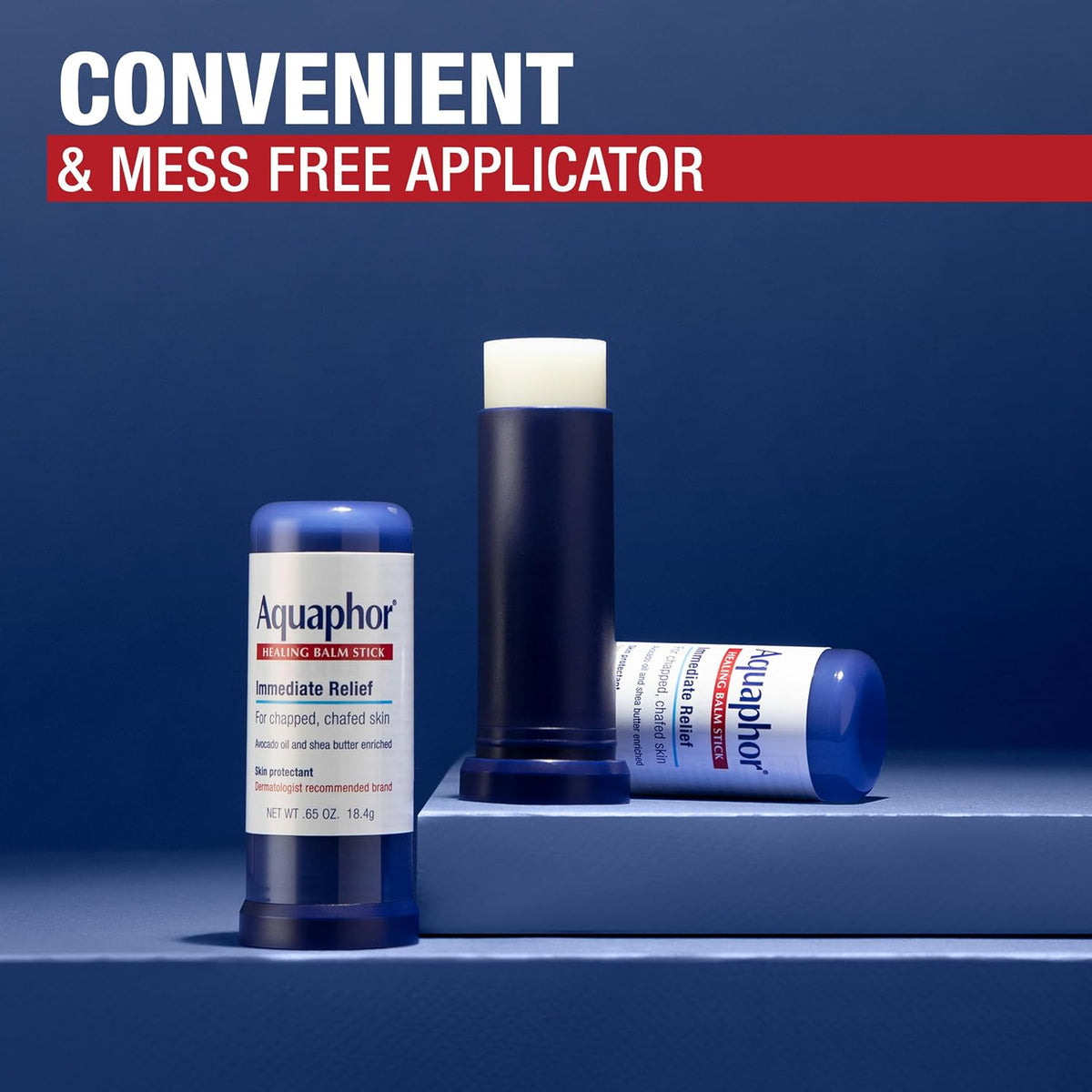 Aquaphor Healing Balm Stick with mess-free application