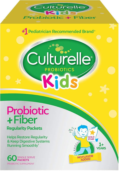 Culturelle Kids Probiotic + Fiber unflavored packets