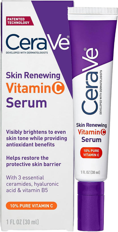 CeraVe skin brightening vitamin C serum packaging