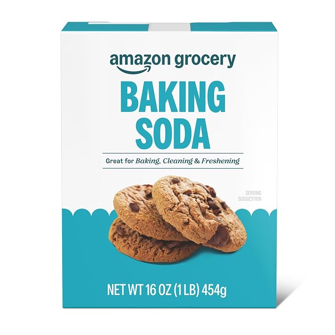 Amazon Grocery baking soda 16 oz box front