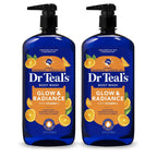 Dr Teal's Pure Epsom Salt body wash, 24oz two-pack