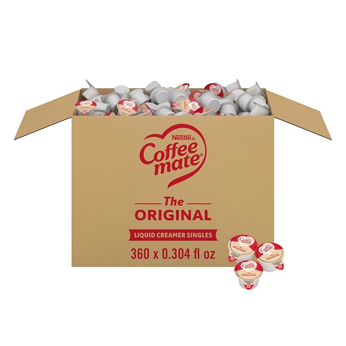 Coffee Mate Original liquid creamer singles 360 count box