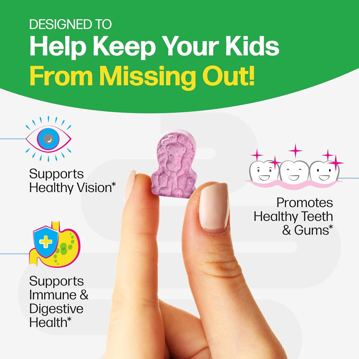 Culturelle Kids daily wellness chewable supplement 90 count