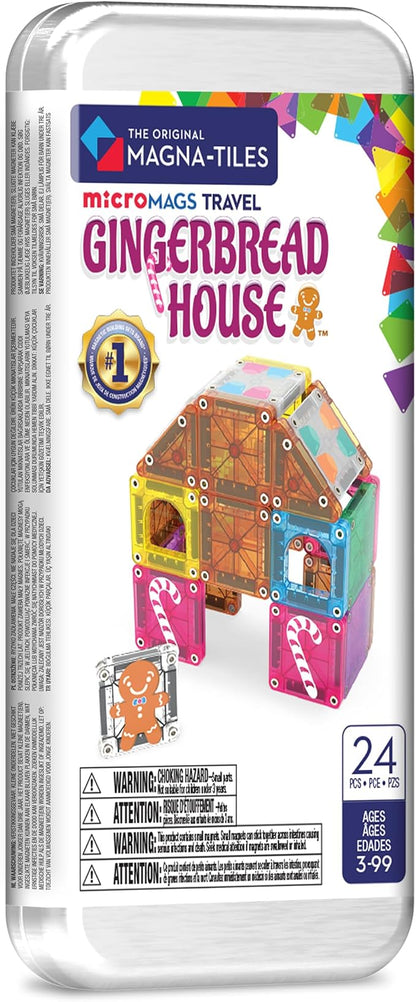 Winter themed MAGNA-TILES magnetic construction pieces